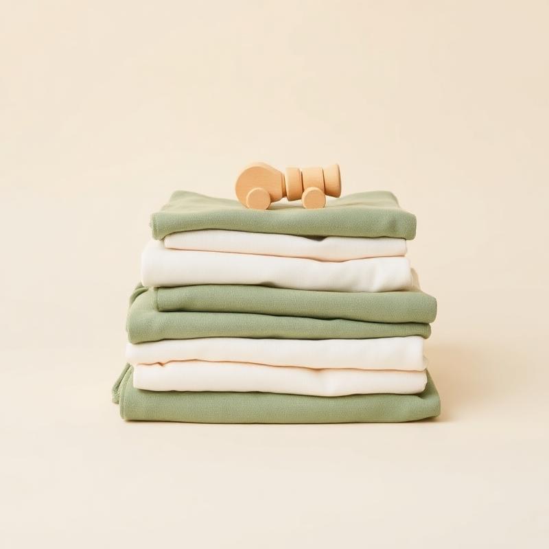 Muslin tekstilsæt (5 stk.)